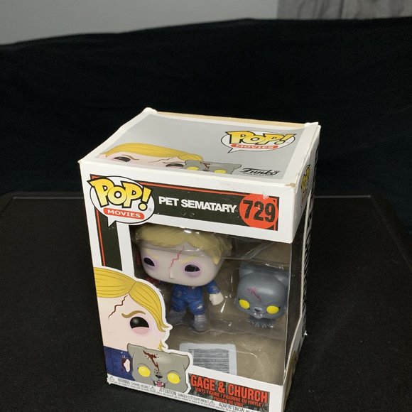 *UNOPENED* Funko Pop #729 Pet Sematary Gage & Church Collectible Figure - Picture 2 of 5